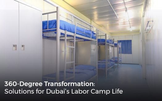 emirates flight catering staff accomodation camp 3 , labour camp dubai , Labor accommodation