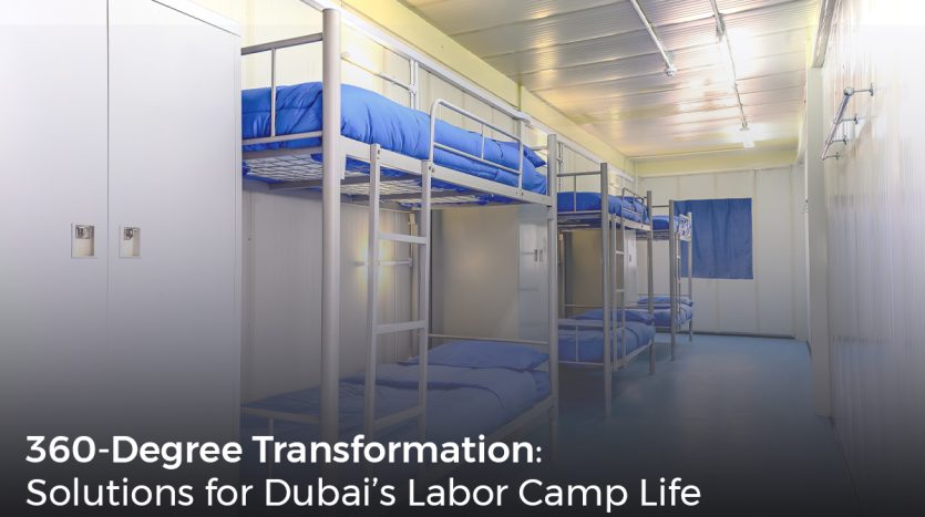 emirates flight catering staff accomodation camp 3 , labour camp dubai , Labor accommodation