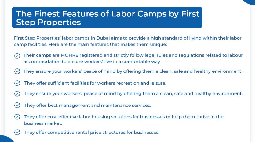 First Step Properties | DIP Labor Accommodations