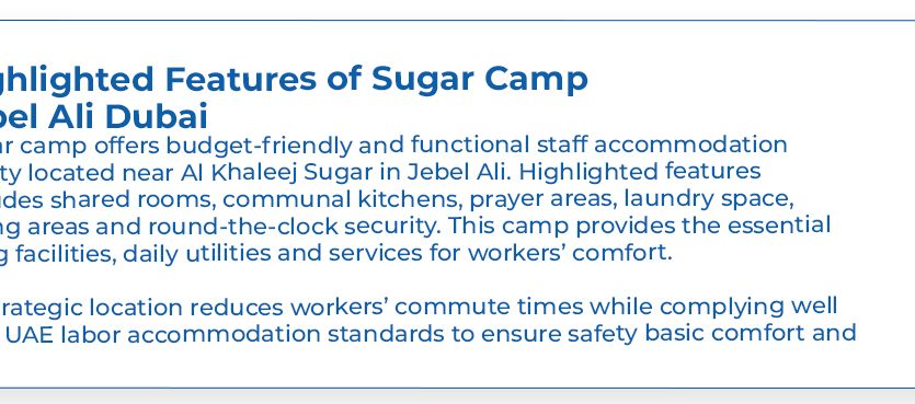 Sugar camp jebel ali | jebel ali sugar camp | labour accommodation | coin operated washing machine