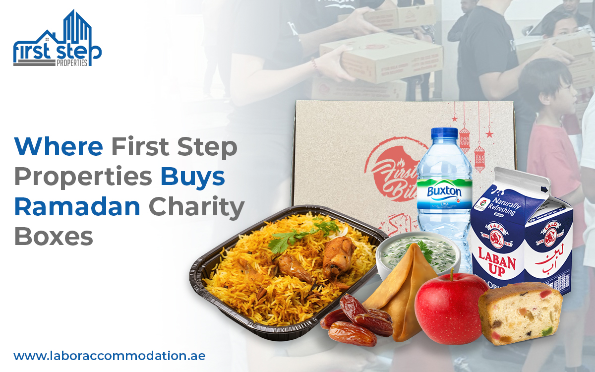 Where First Step Properties Buys Ramadan Charity Boxes