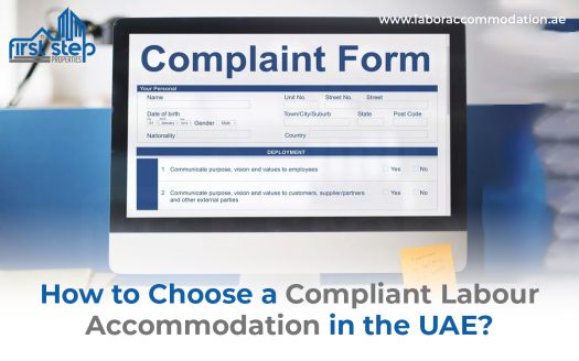 First Step Properties | labor camps | labor accommodation in dubai | commercial property for sale